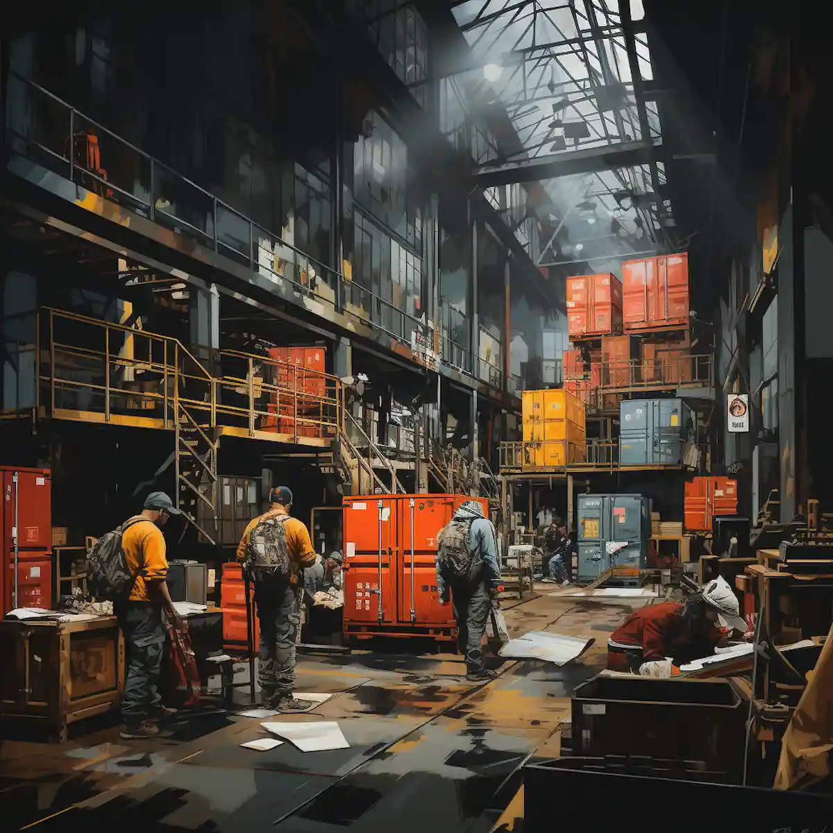 Temu Warehouse Processing 