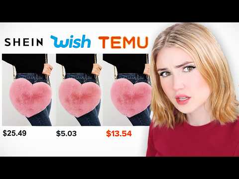 Are Temu, Shein &amp; Wish Selling the SAME Products *let&#039;s find out*
